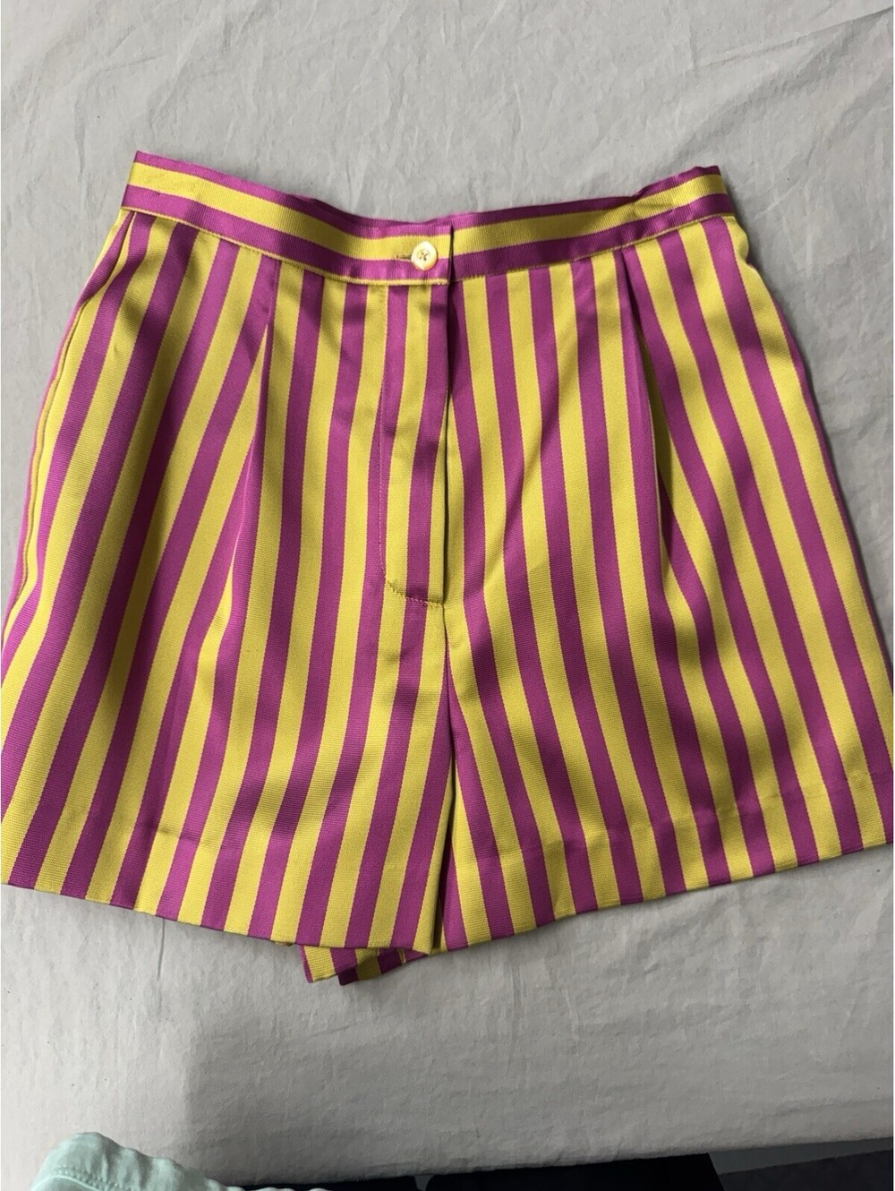 Vintage Silk Shorts Stripe Angelica  Europe , Us Size 8